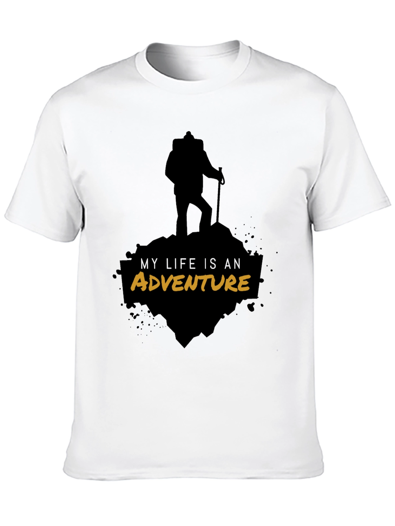 Adventure Seeker Black T-Shirt