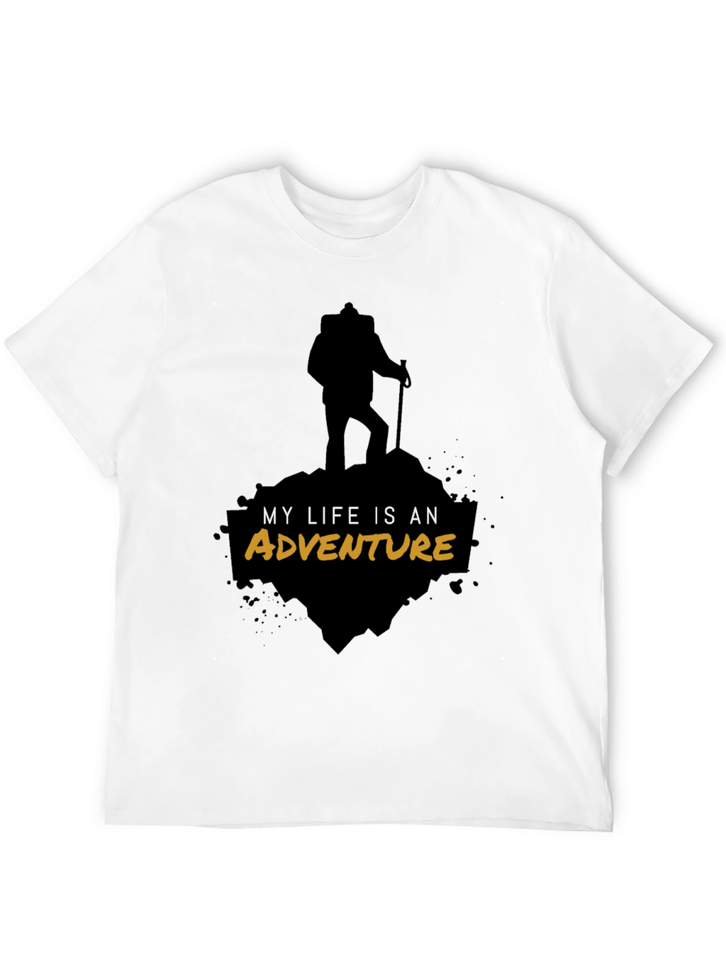 Adventure Seeker Black T-Shirt