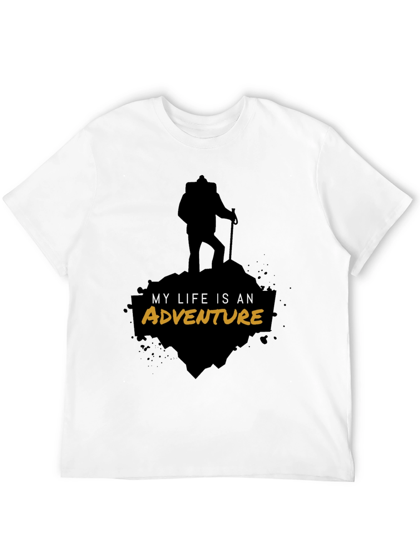 Adventure Seeker Black T-Shirt