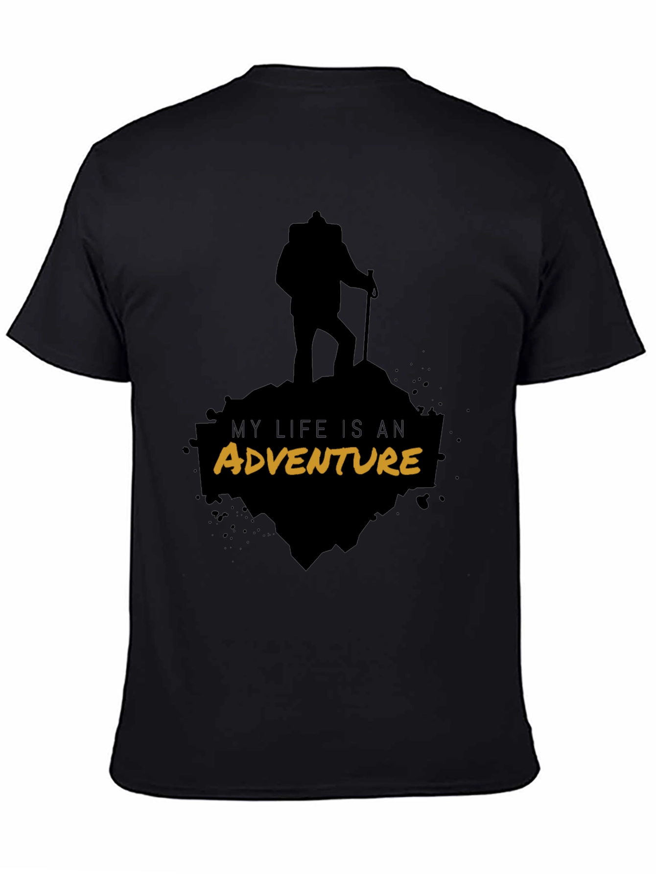 Adventure Seeker Black T-Shirt