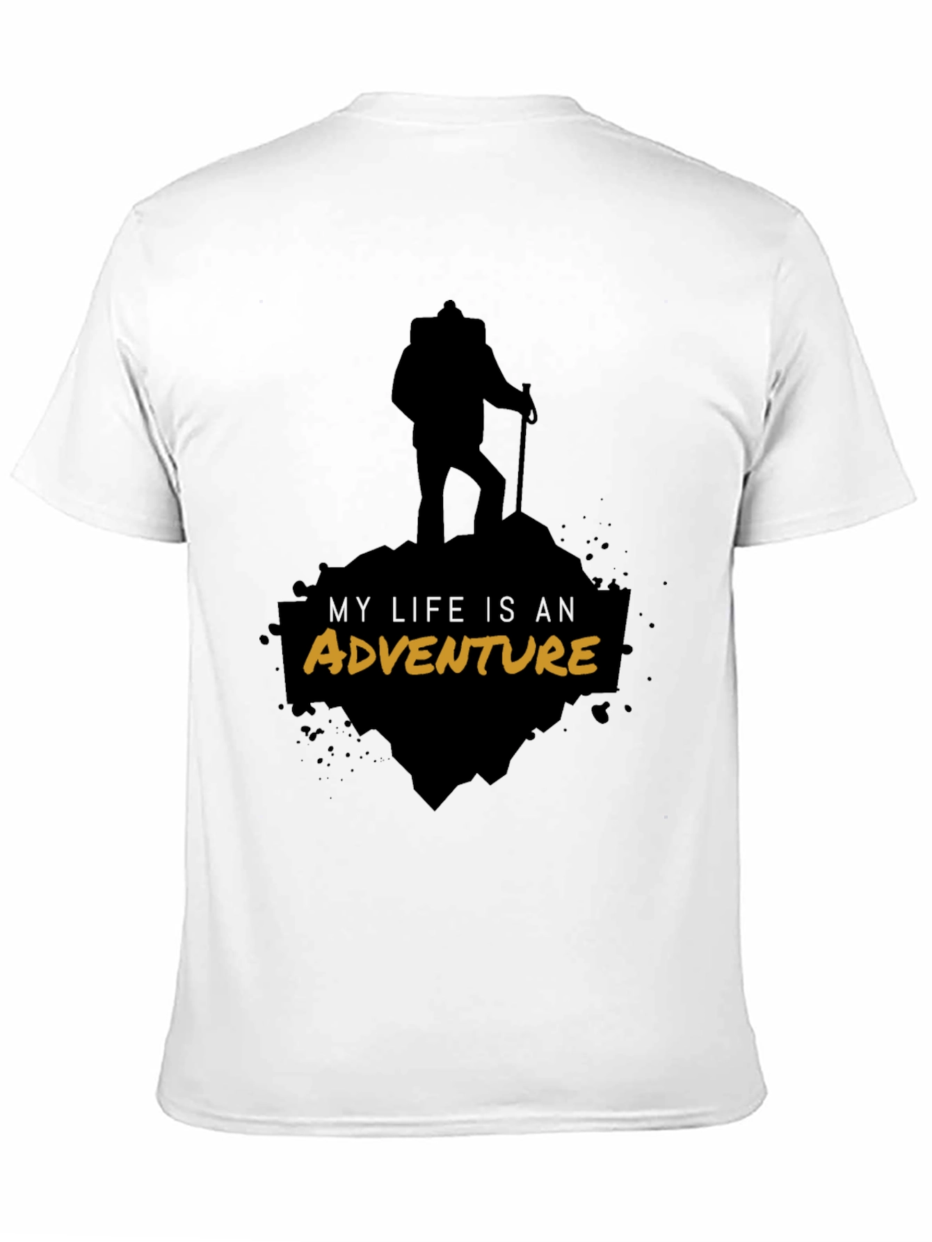 Adventure Seeker Black T-Shirt