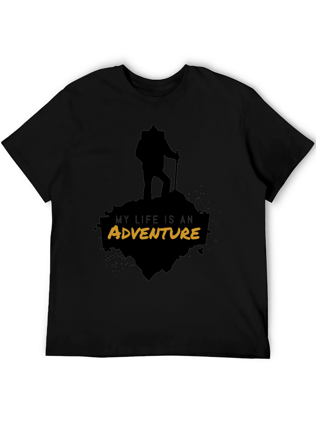 Adventure Seeker Black T-Shirt