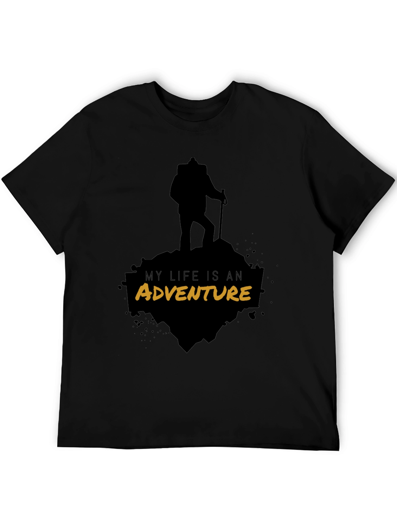 Adventure Seeker Black T-Shirt