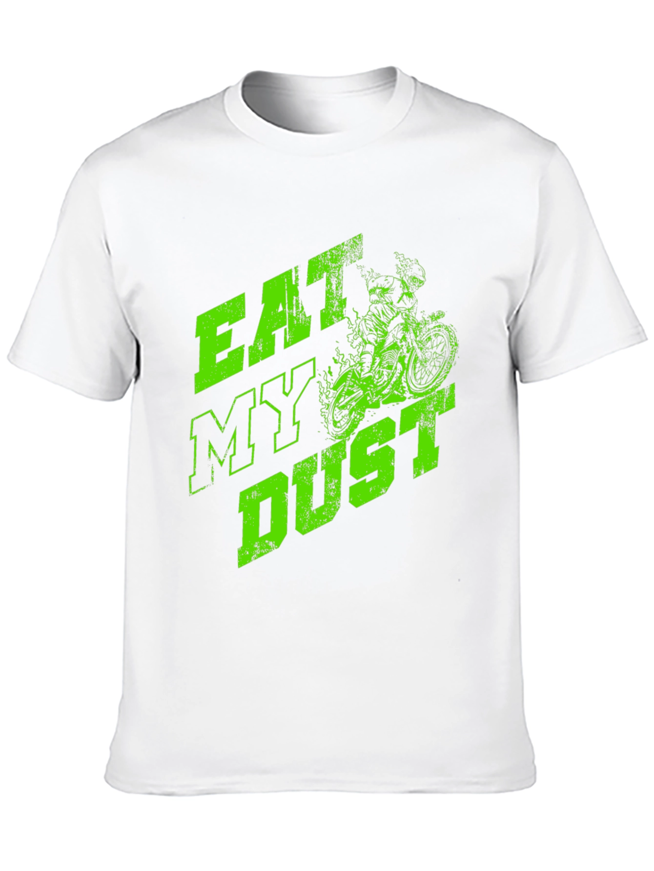 Eat My Dust Graphic Tee - Dirt Bike Design