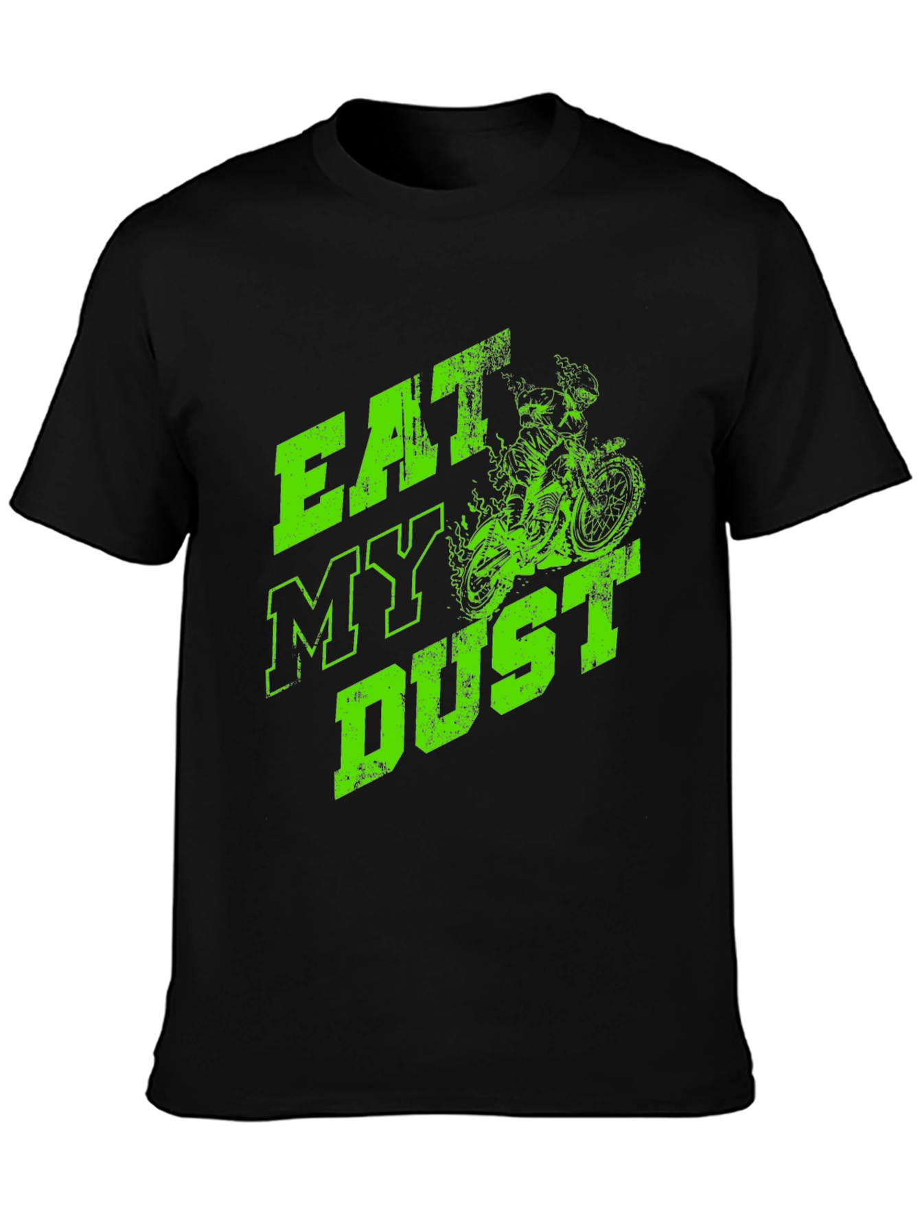Eat My Dust Graphic Tee - Dirt Bike Design