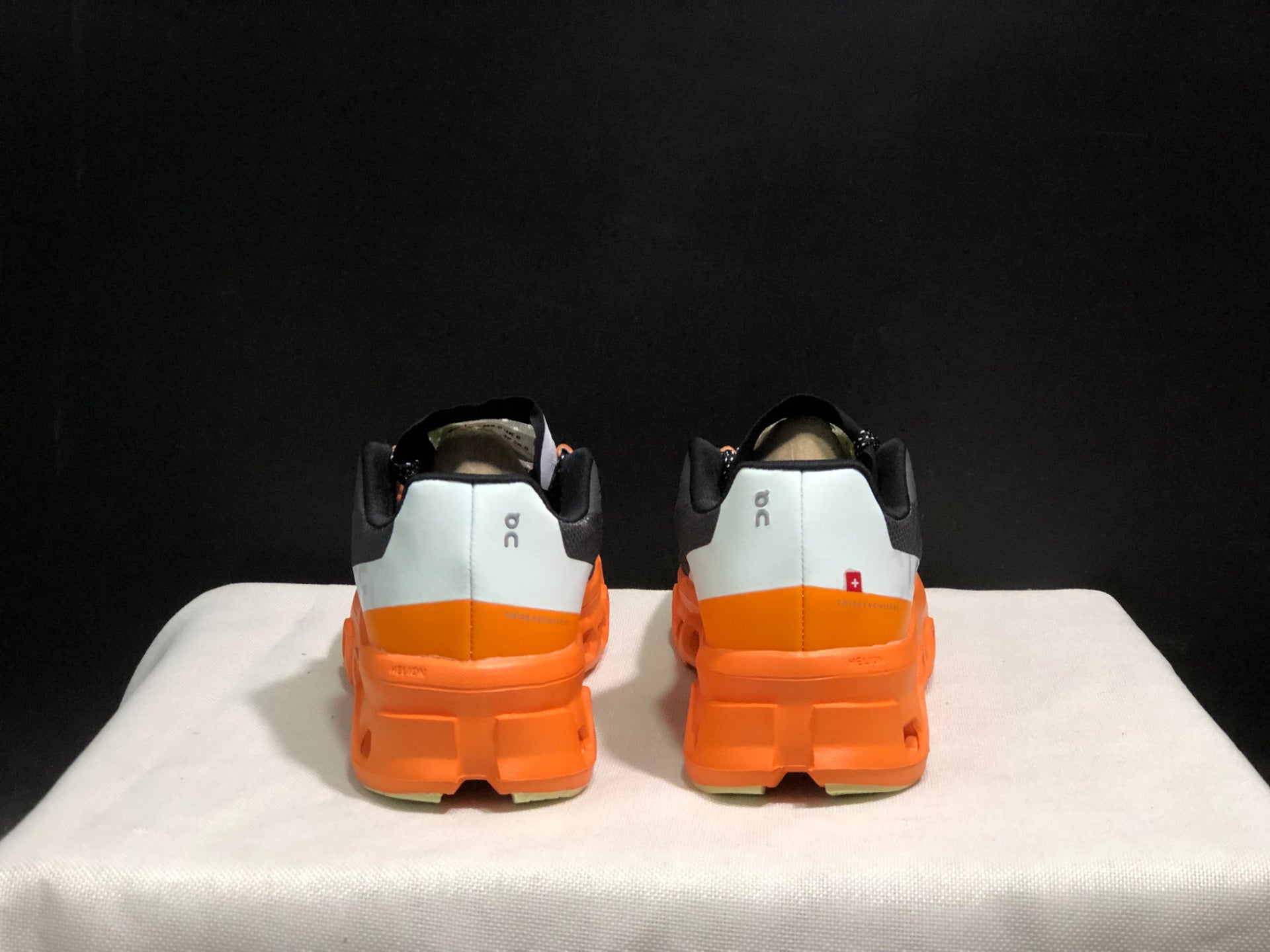 On Running Cloudmonster Sneakers Gray Orange | Yellow