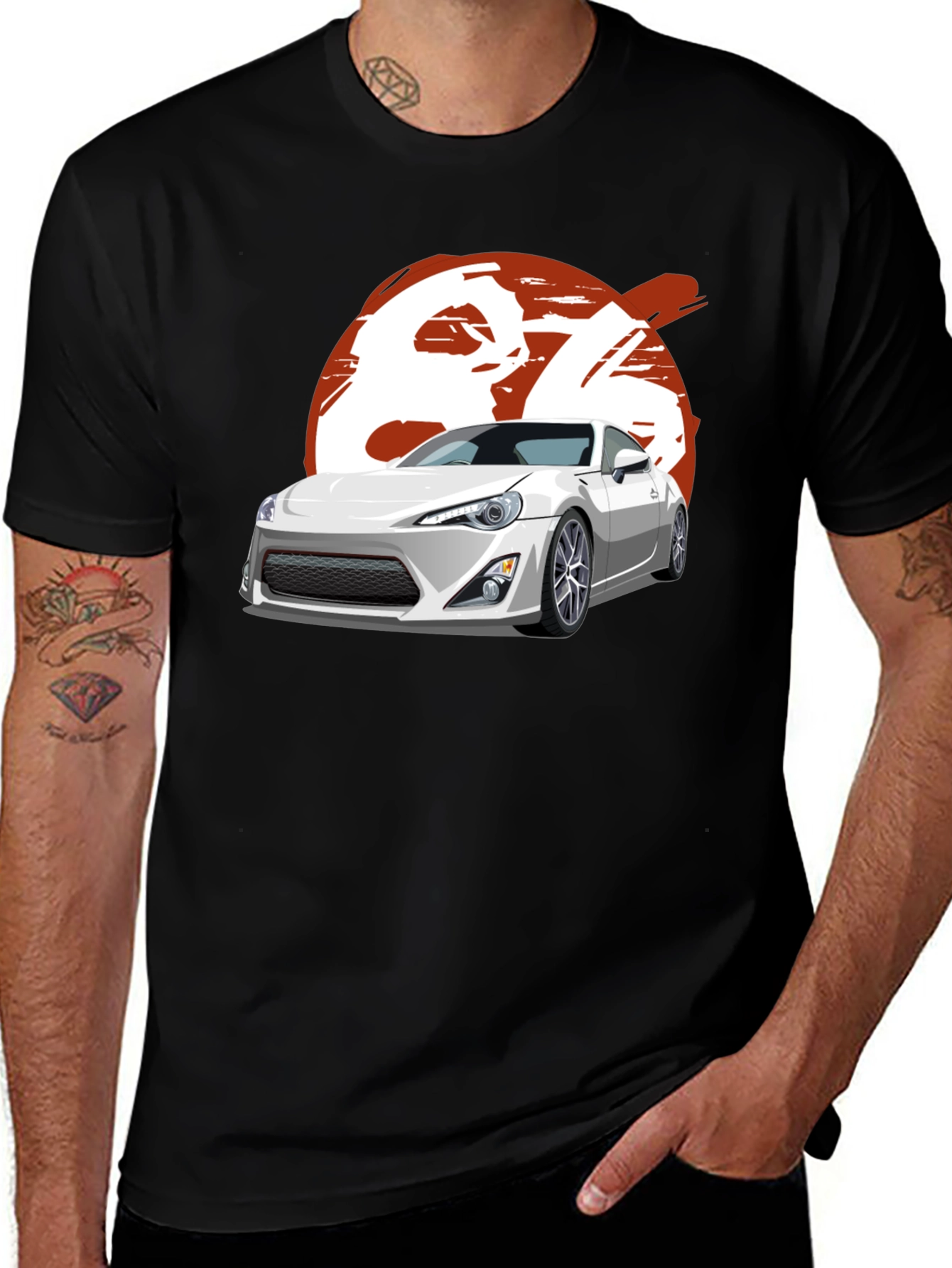 Car Graphic T-Shirt - Modern Automotive Design