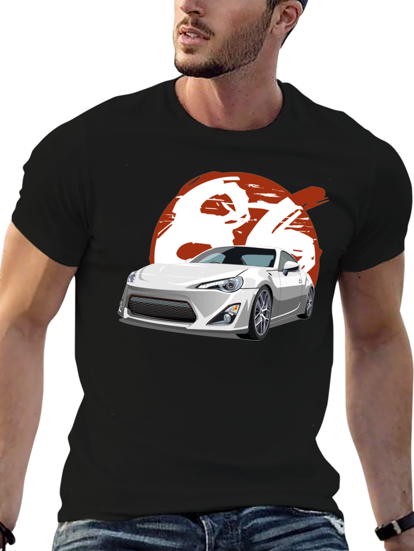 Car Graphic T-Shirt - Modern Automotive Design