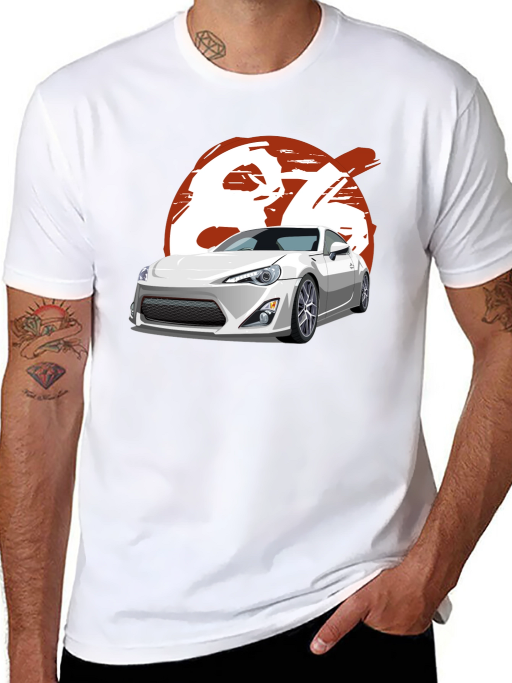 Car Graphic T-Shirt - Modern Automotive Design