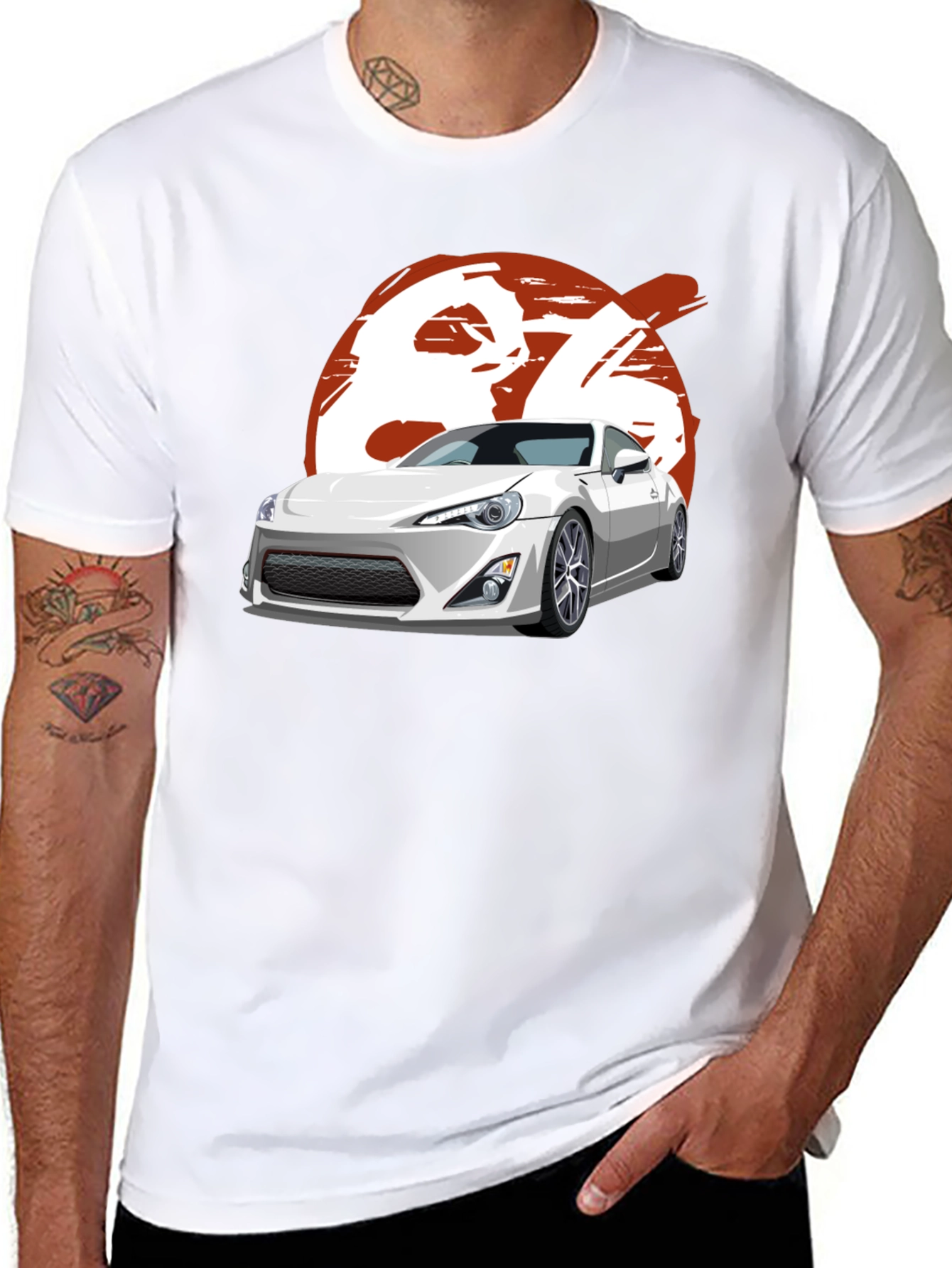 Car Graphic T-Shirt - Modern Automotive Design