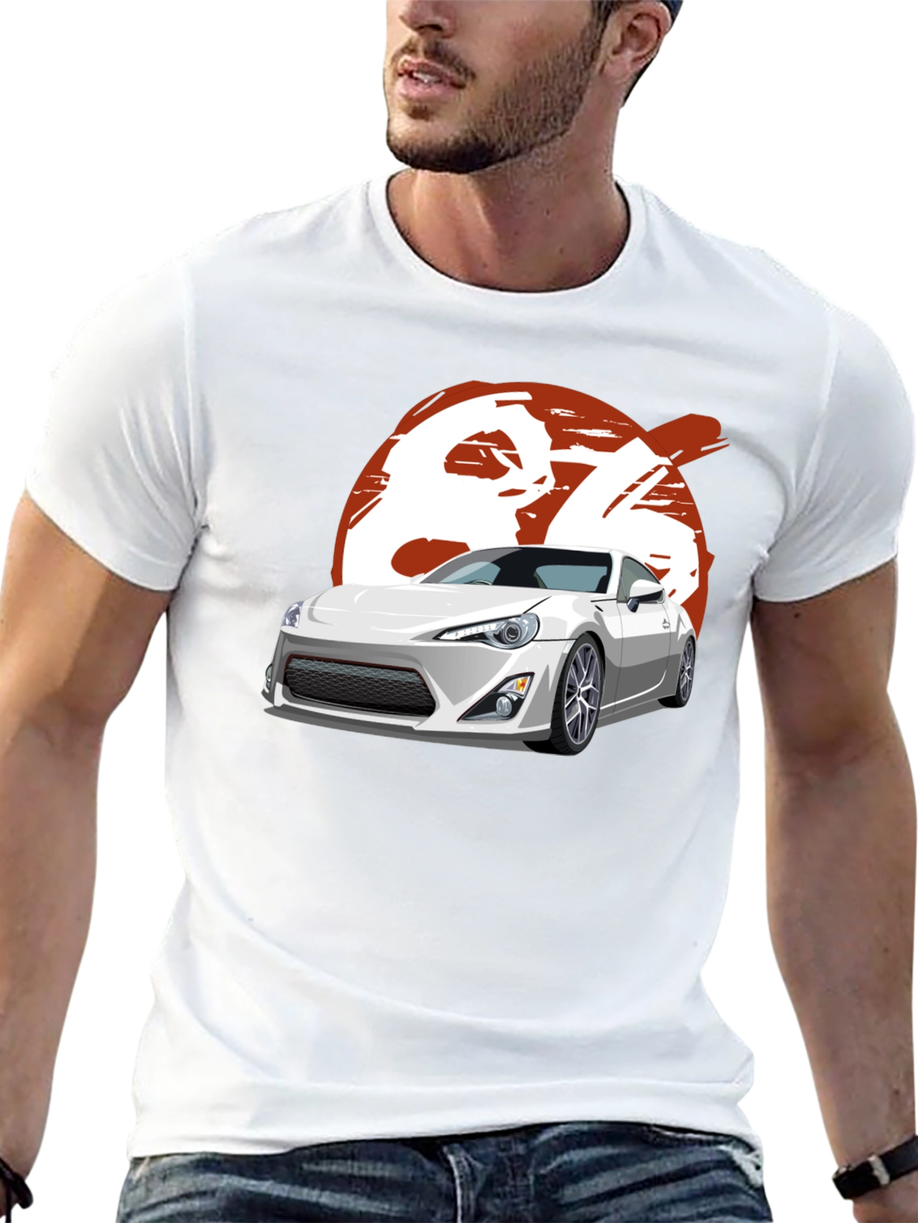 Car Graphic T-Shirt - Modern Automotive Design