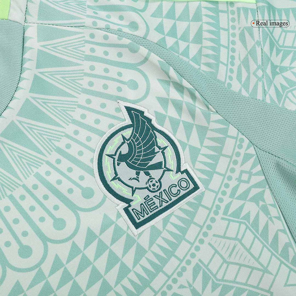 Kid's Mexico Away Jersey+Shorts Copa America 2024