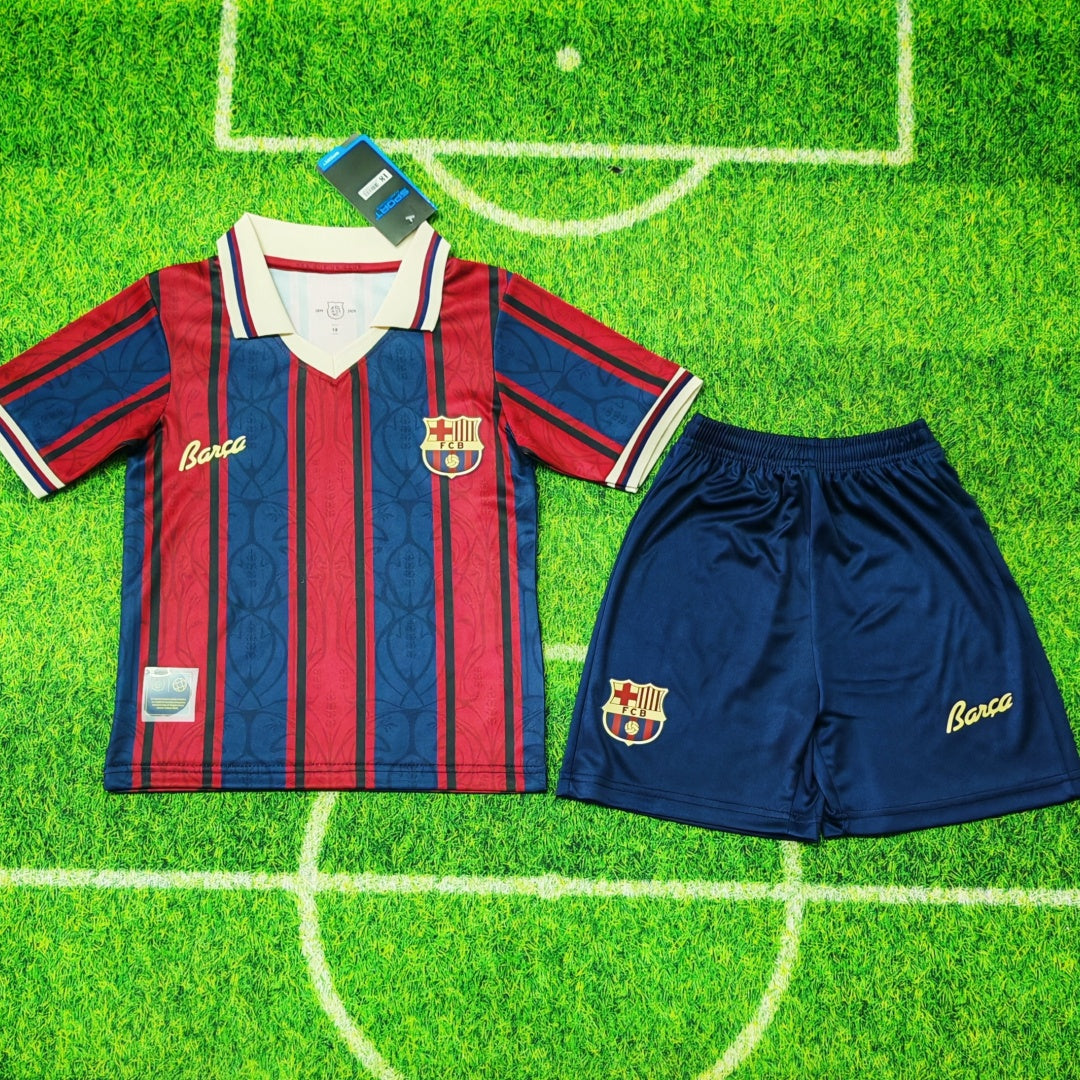 Kid's Barcelona 125th Anniversary Kit 2025/26