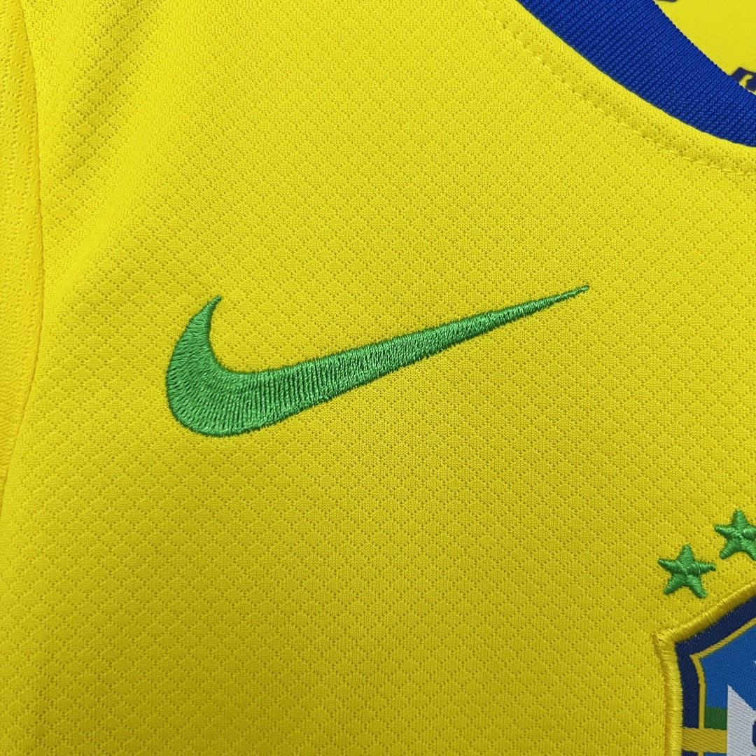 Kid's Home Kit For Brazil Women Team 2025