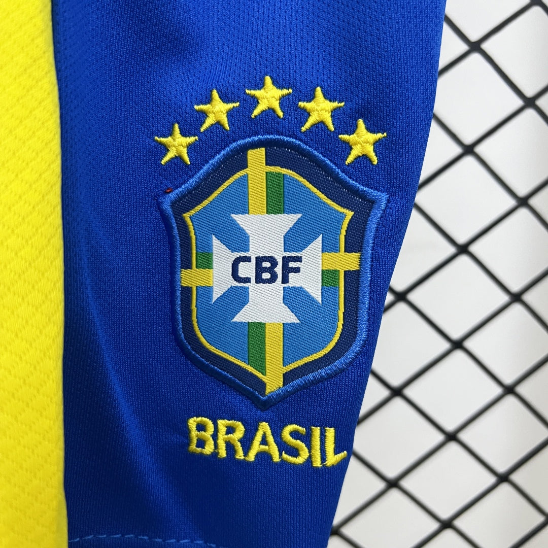 Kid's Home Kit For Brazil Women Team 2025