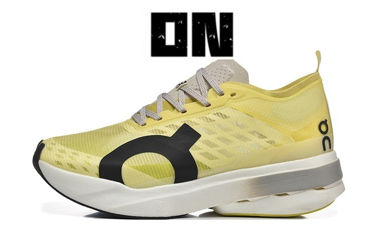 On Cloudboom Strike Running Shoes Pale Yellow