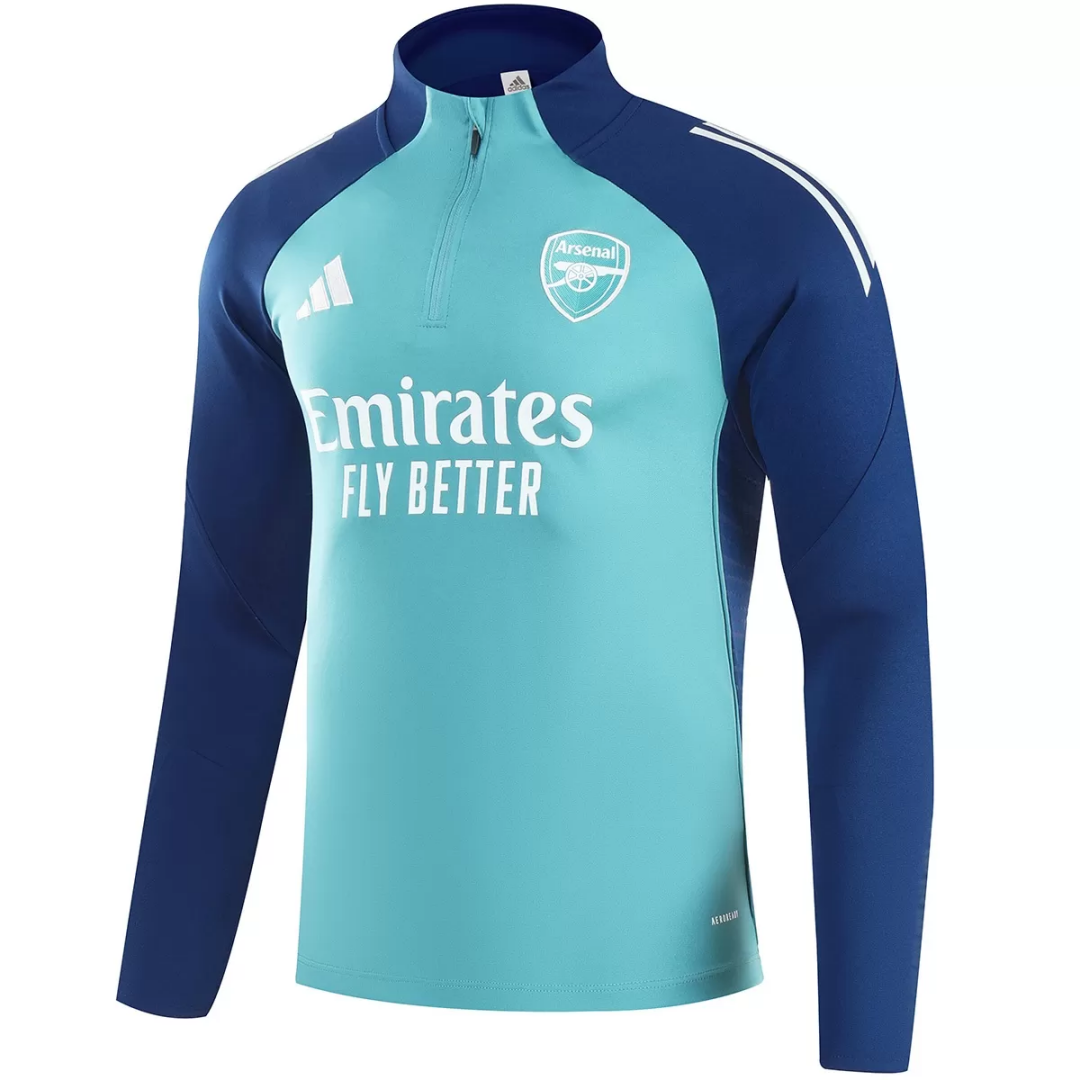 Arsenal 1/4 Zipper Sweat Kit(Top+Pants) Green 2025/26
