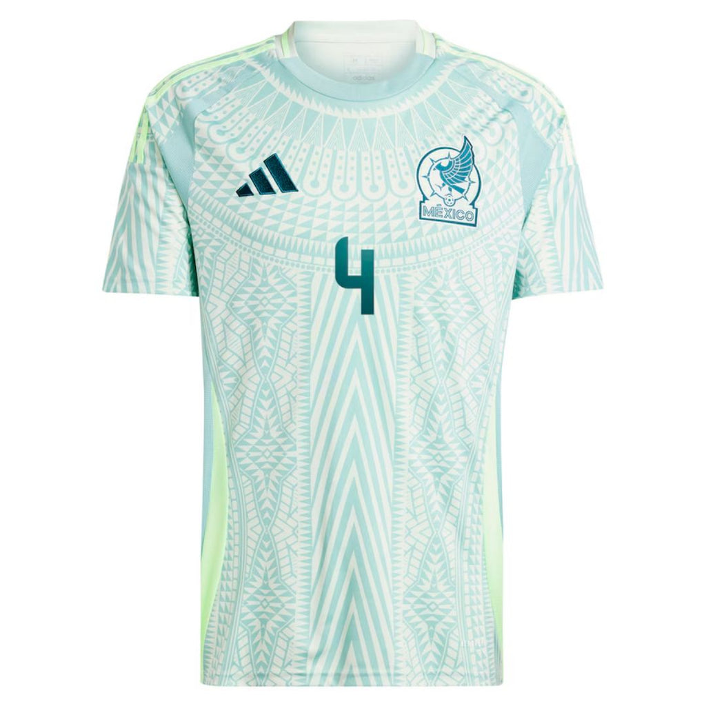 Edson Alvarez #4 Mexico Away Jersey Copa America 2024