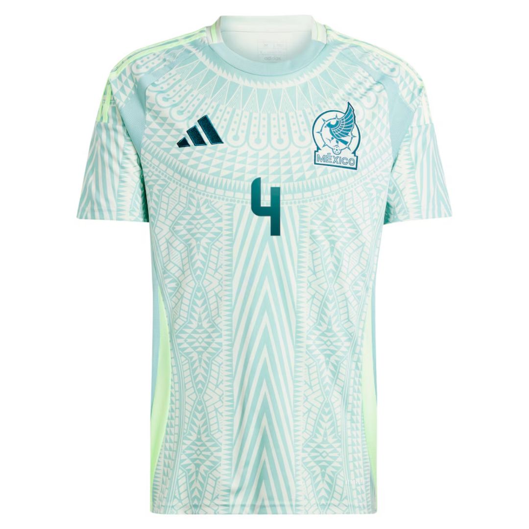 Edson Alvarez #4 Mexico Away Jersey Copa America 2024