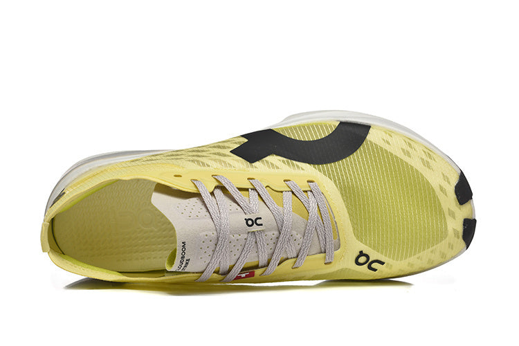 On Cloudboom Strike Running Shoes Pale Yellow