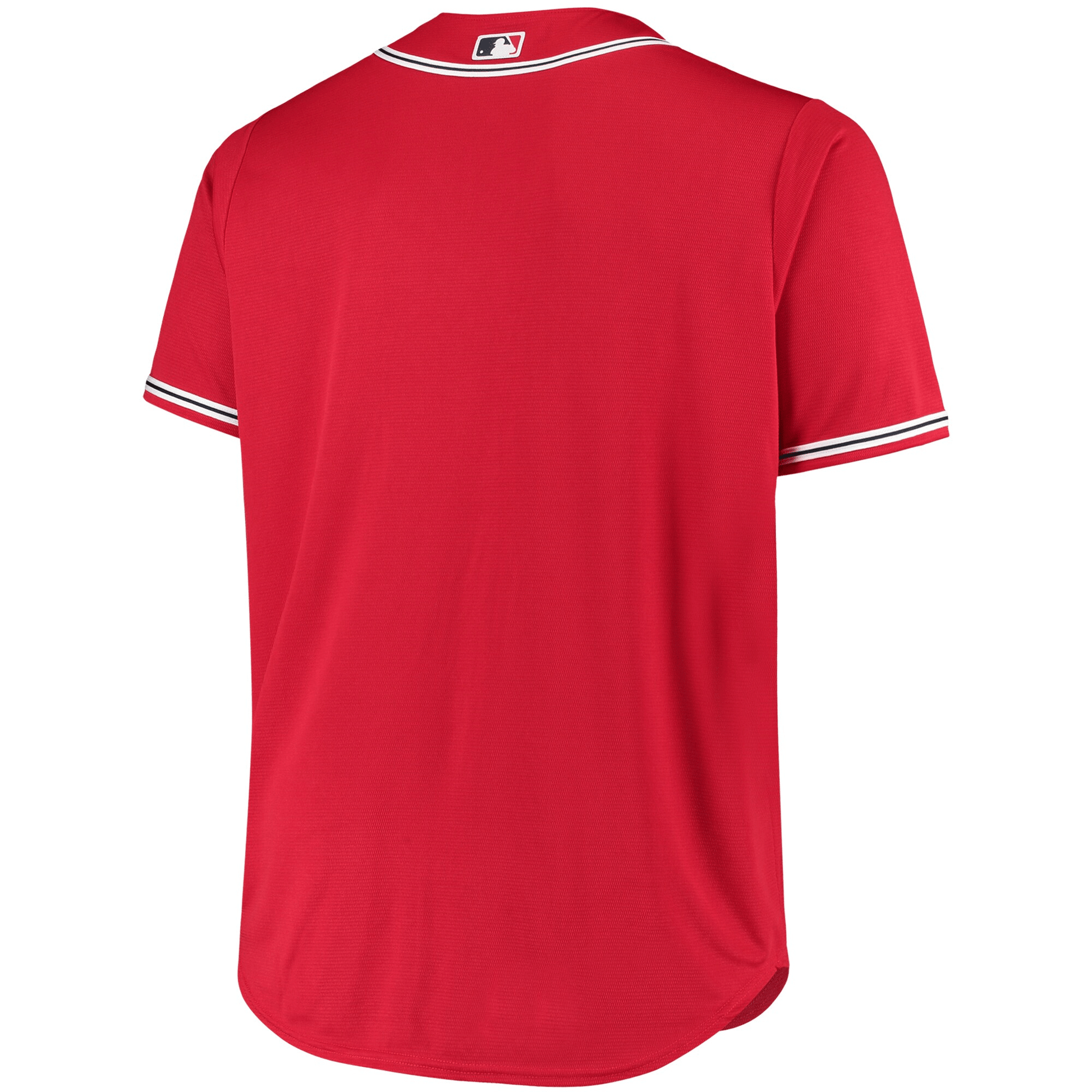 Men's Red Atlanta Braves Big & Tall Alternate Team Jersey Jersey