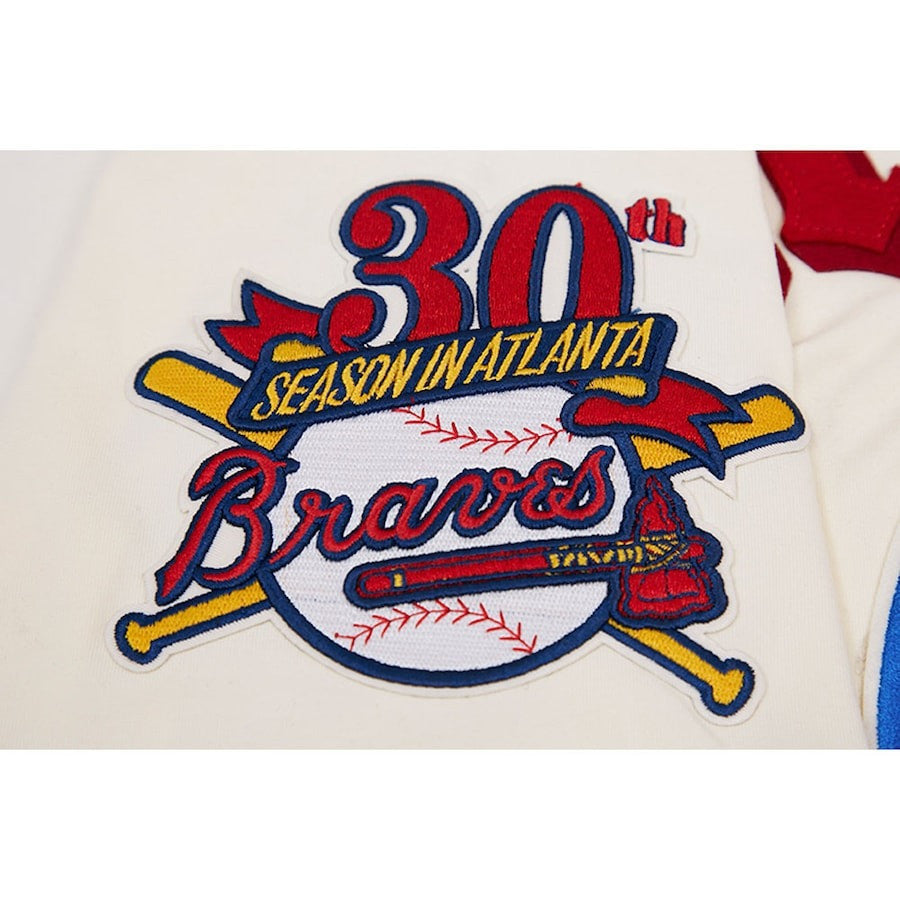 Atlanta Braves Pro Basketball T-Shirt - Cream