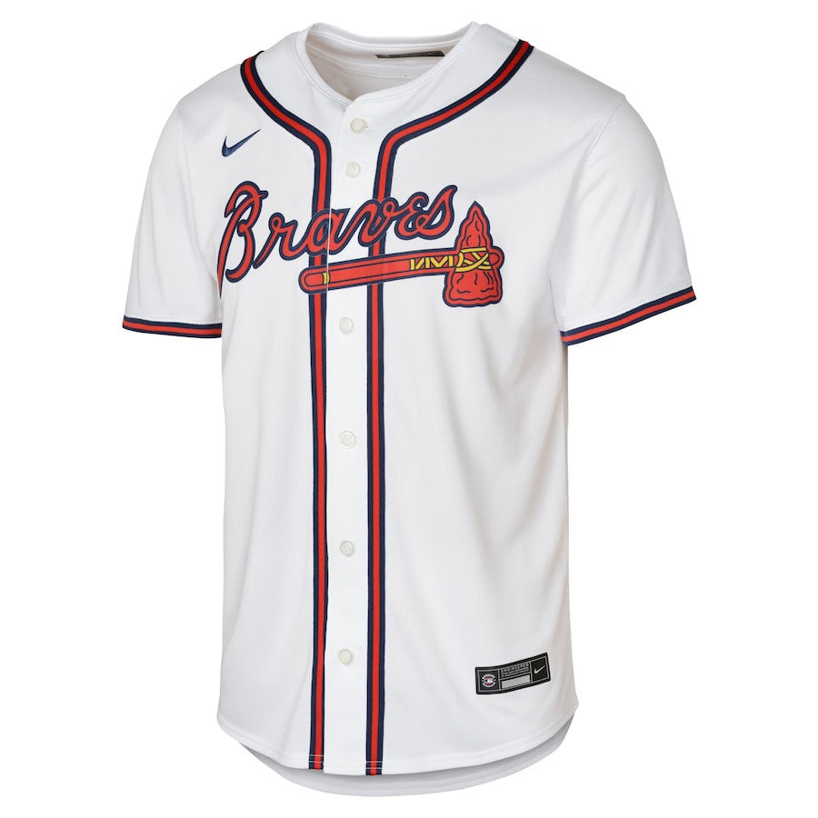 Matt Olson 28 Atlanta Braves Home Limited Player YOUTH Jersey - White