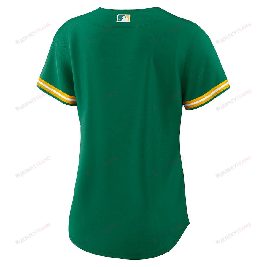 Oakland Athletics Alternate Team Women Jersey - Kelly Green