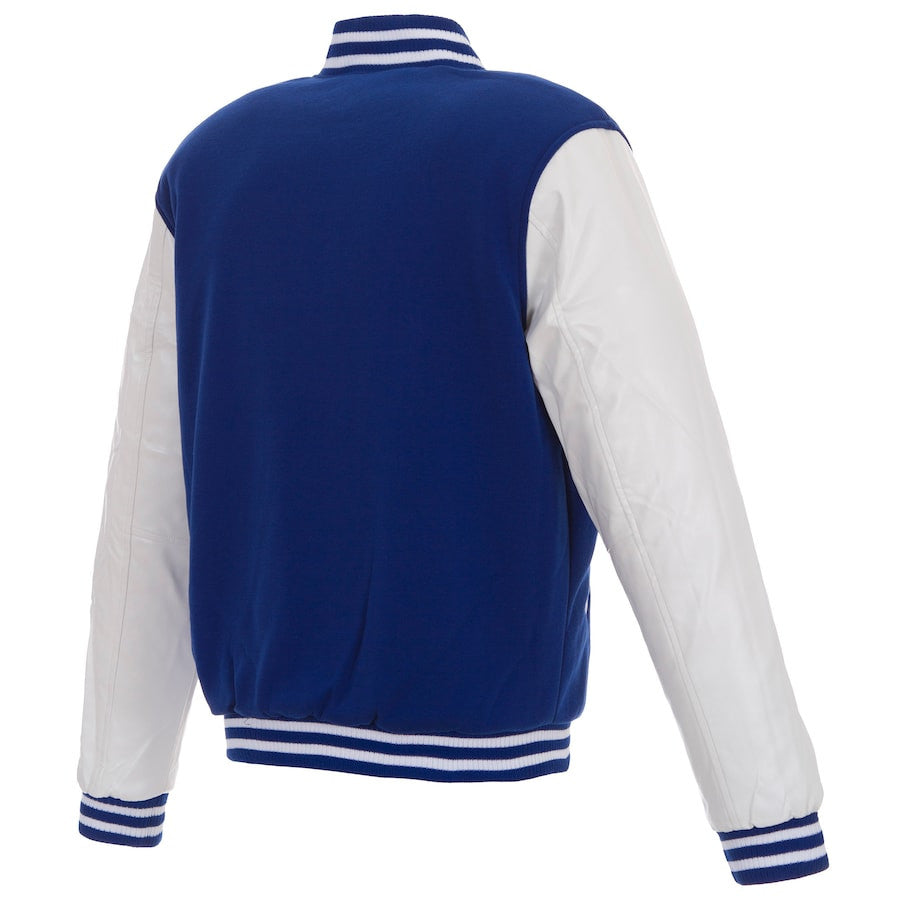 Atlanta Braves Reversible Fleece Full-Snap Jacket - Men's Royal