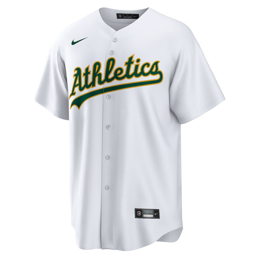 JJ Bleday 33 Oakland Athletics Home Men Jersey - White