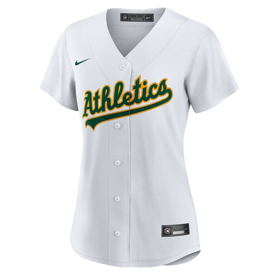 Gio Urshela 13 Athletics Home Women Jersey - White