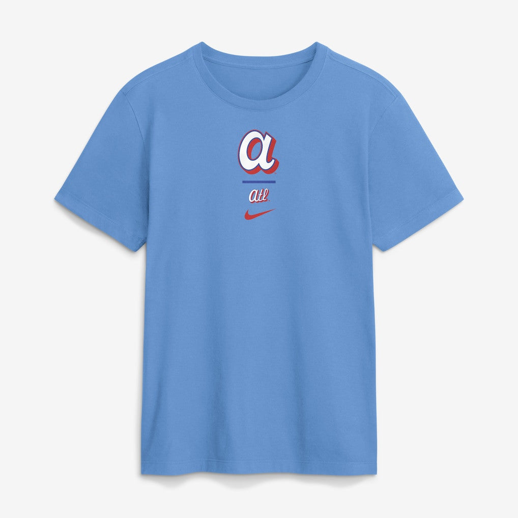 Atlanta Braves 2026 City Connect 2-Hit T-Shirt - Blue