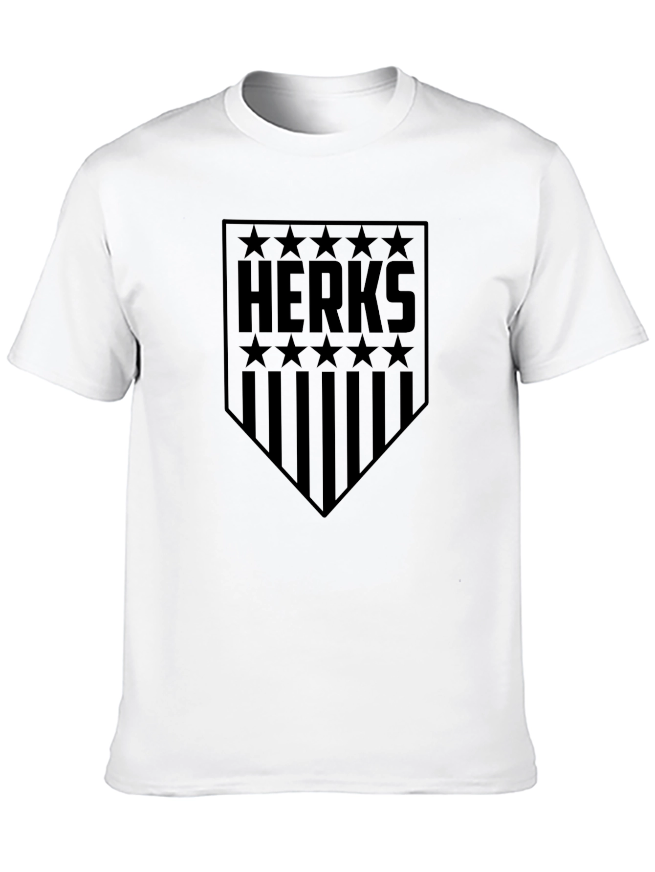 HERKS Star Stripe Shield Graphic Tee - Black