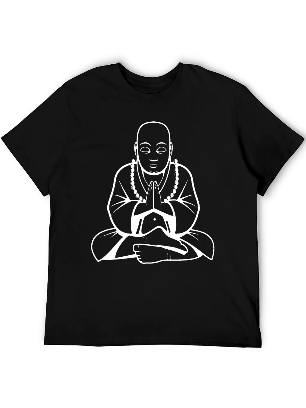 Buddha Graphic T-Shirt - Peaceful Meditating Design