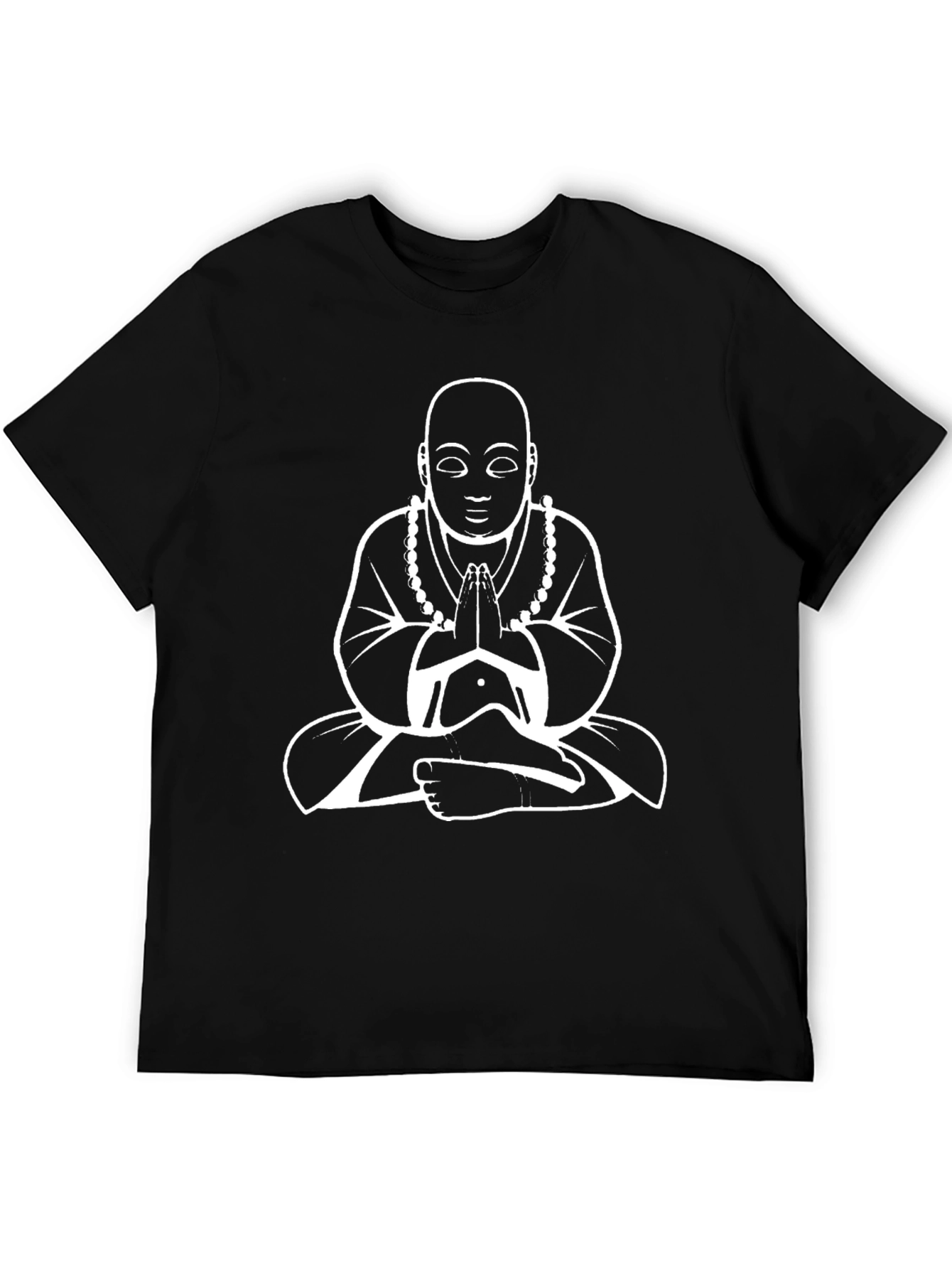 Buddha Graphic T-Shirt - Peaceful Meditating Design
