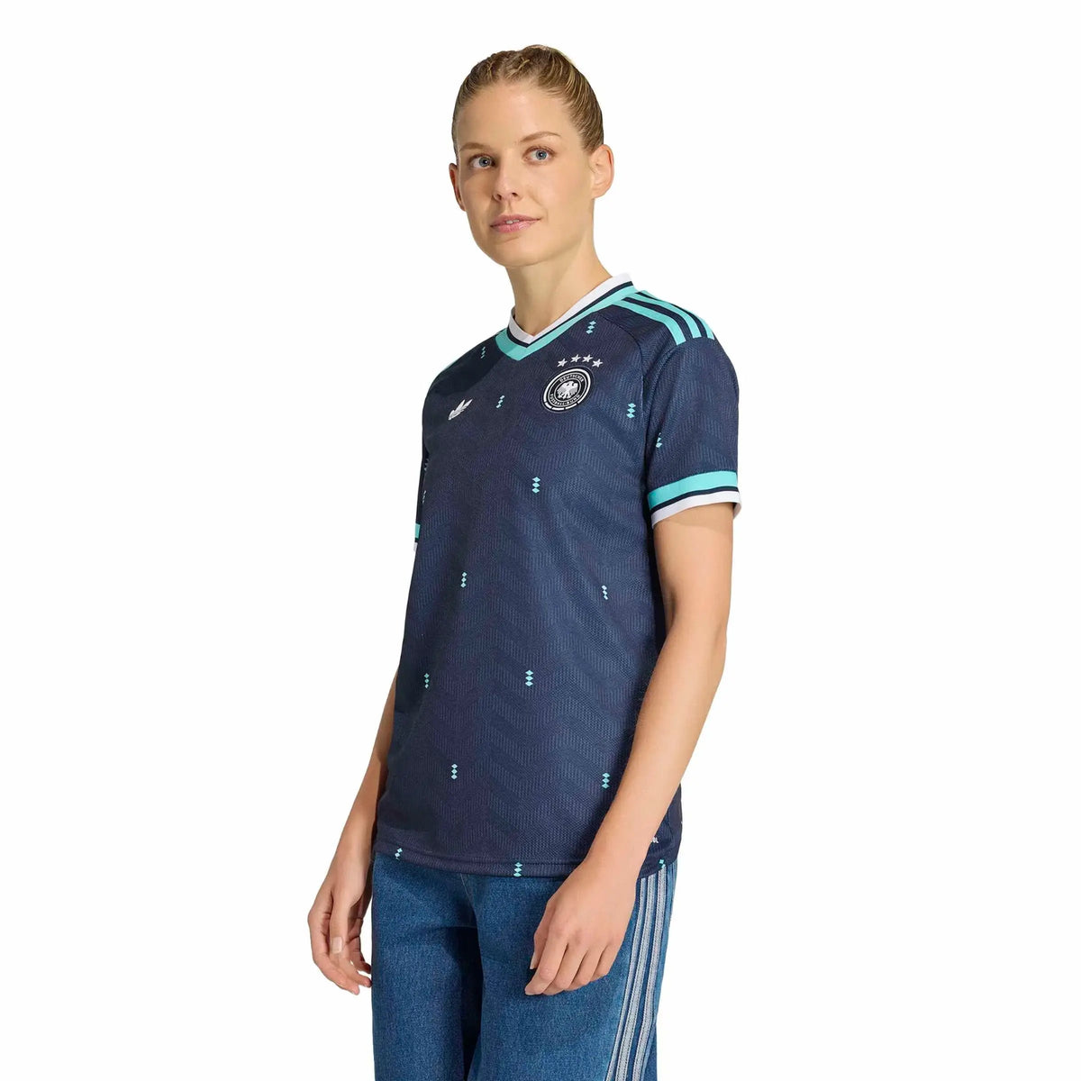 2026 Germany Women's Stadium Away Soccer Jersey (Custom)