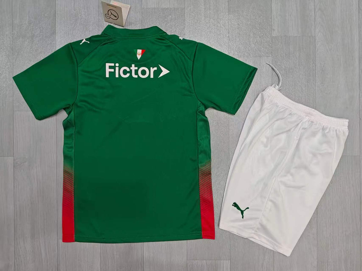 KIDS Palmeiras Home Kit – Green/Red