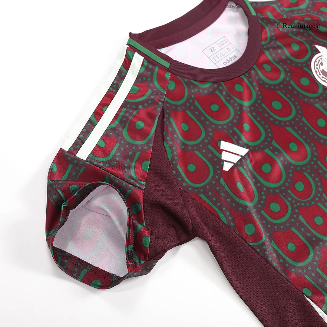 Kid's Mexico Home Jersey+Shorts Copa America 2024