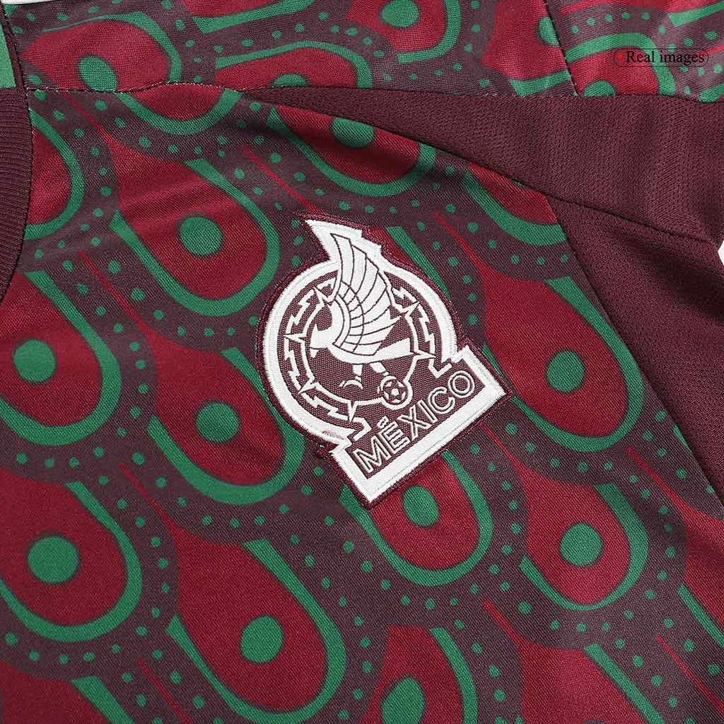 Kid's Mexico Home Jersey+Shorts Copa America 2024