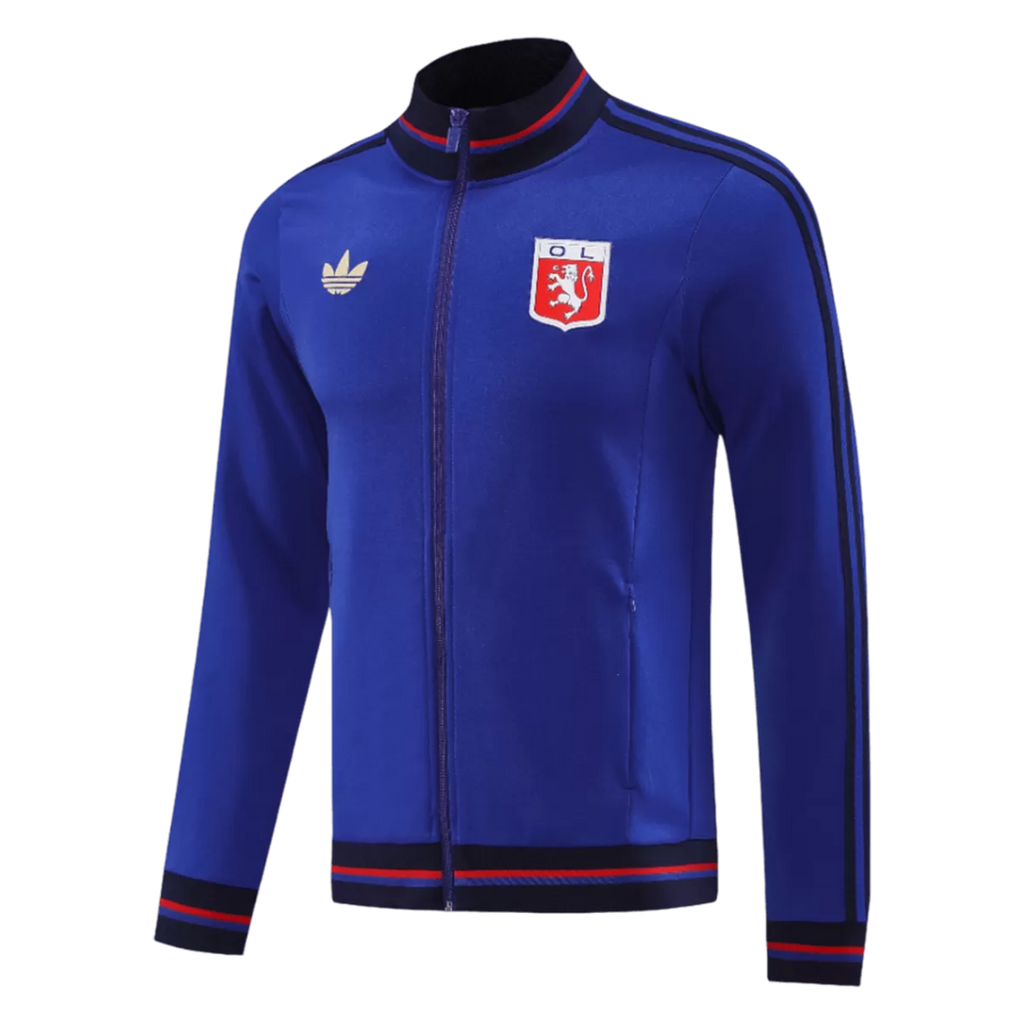 Olympique Lyonnais Anthem Jacket Blue 2025/26