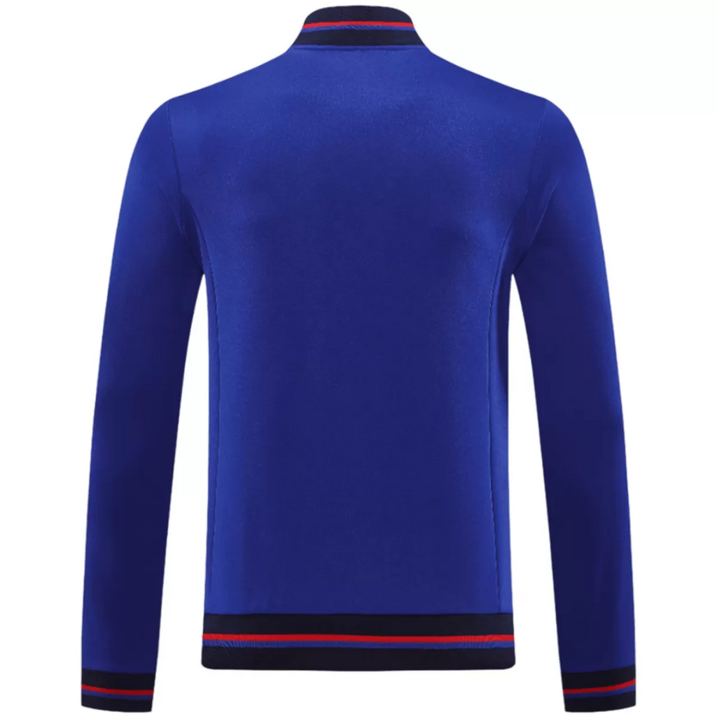 Olympique Lyonnais Anthem Jacket Blue 2025/26