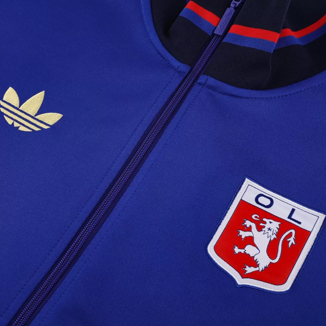 Olympique Lyonnais Anthem Jacket Blue 2025/26