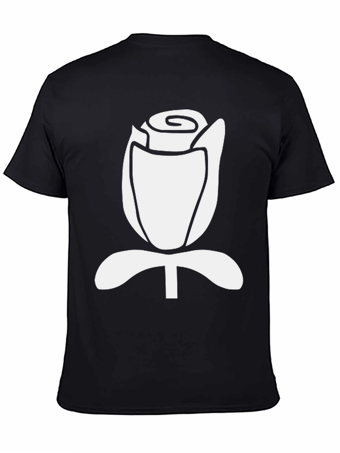 Black Rose Graphic T-Shirt - Stylish & Unique