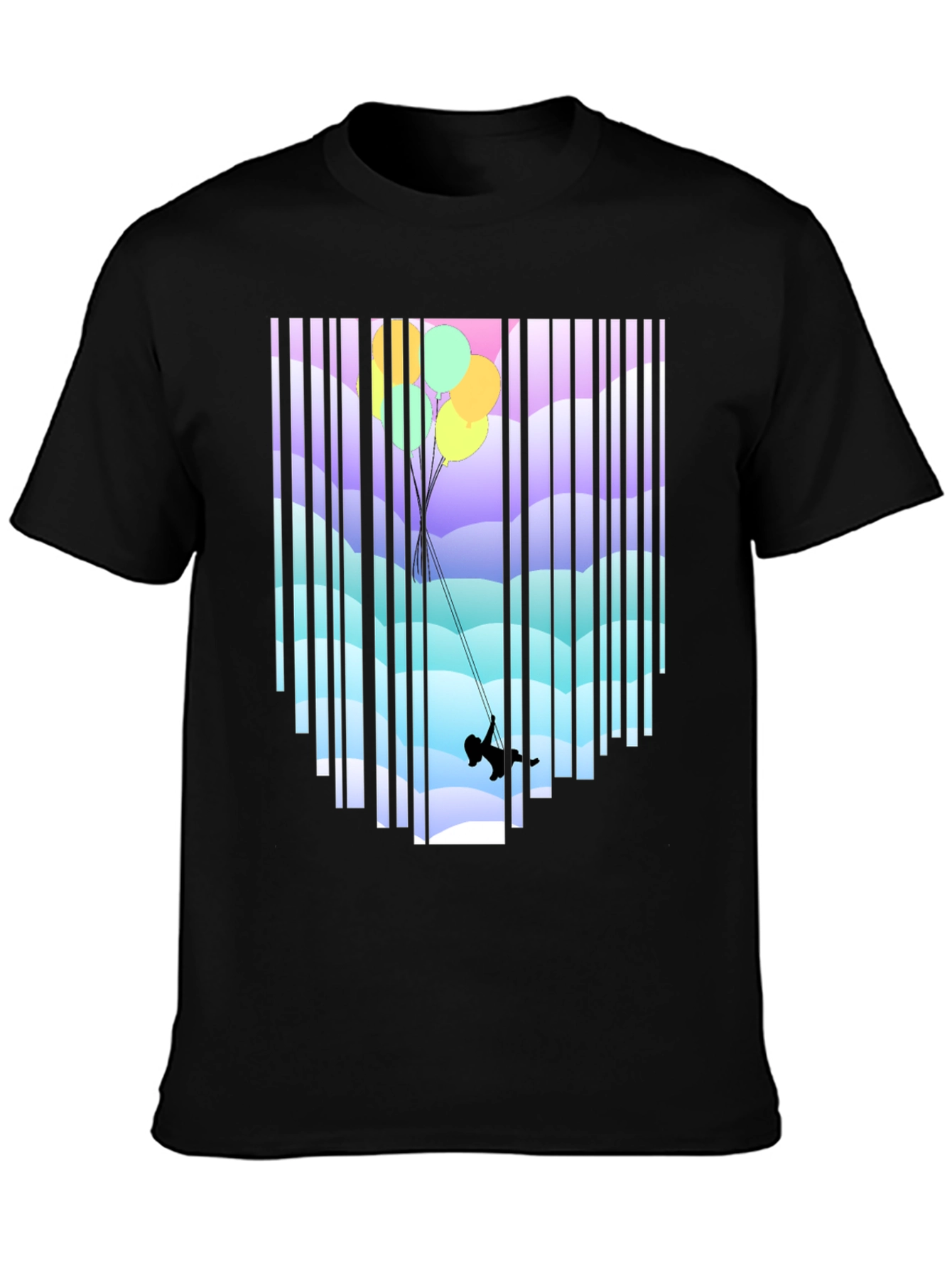 Dreamy Balloon Ride Graphic Tee
