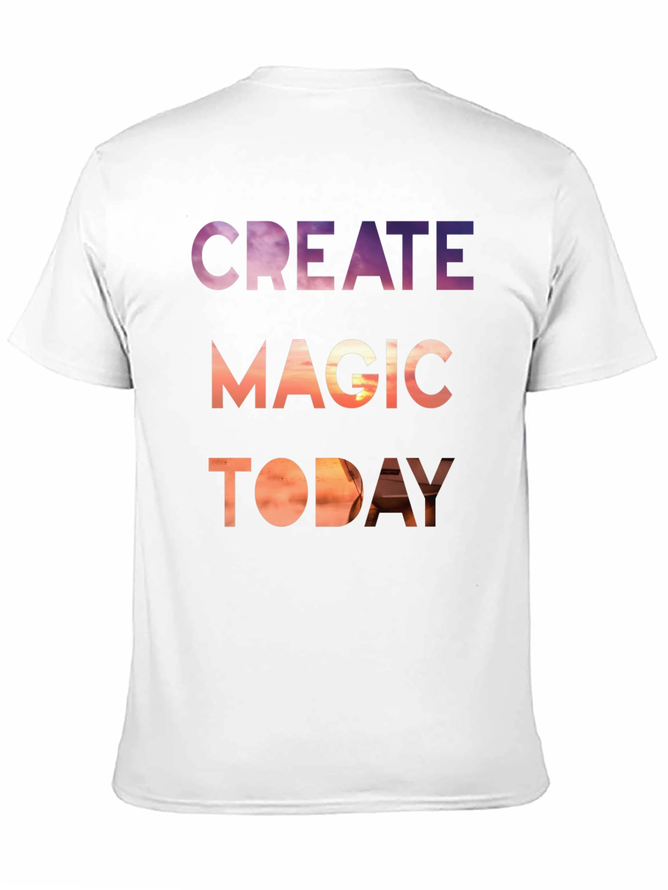 Create Magic Today Graphic Tee - Stylish Comfort
