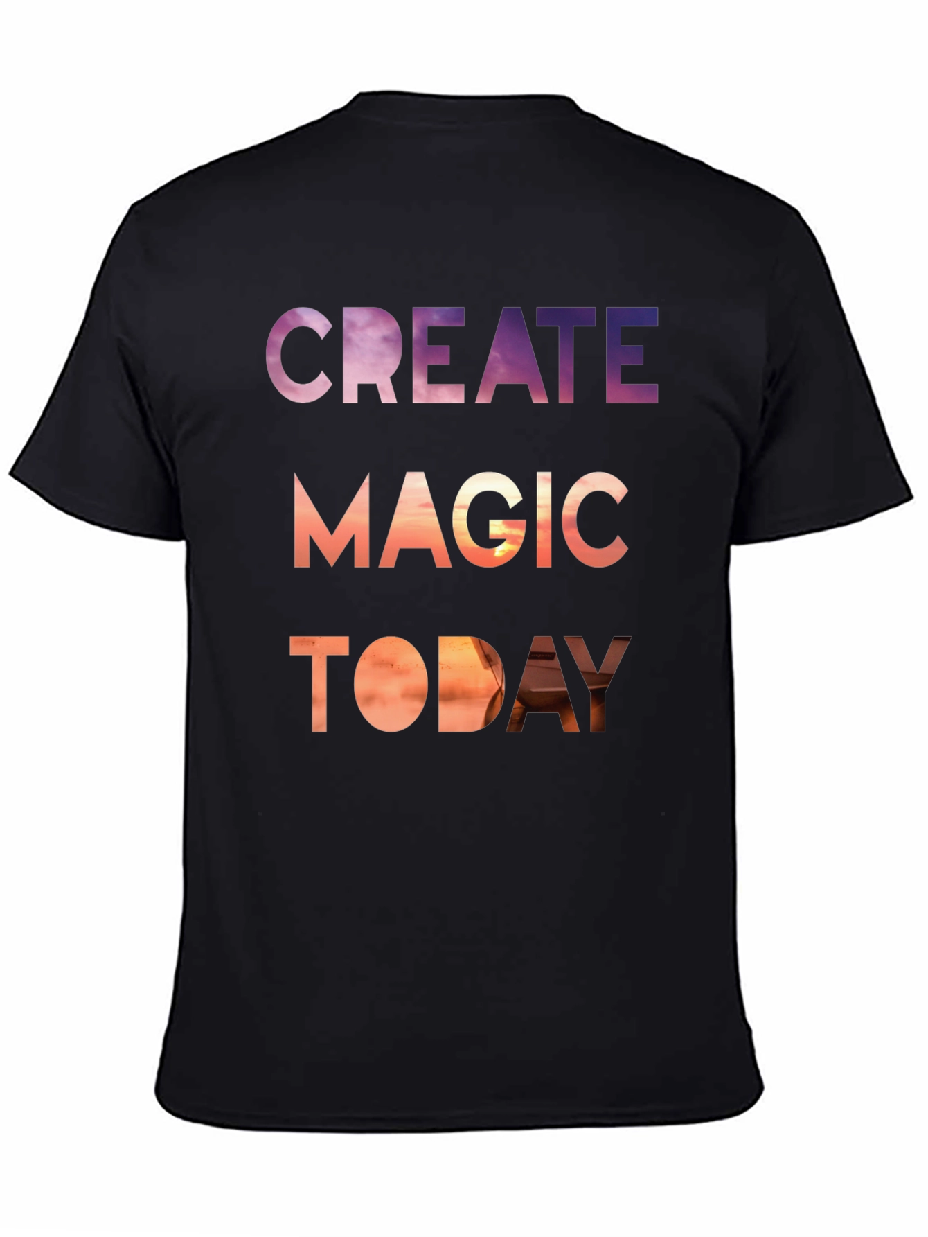 Create Magic Today Graphic Tee - Stylish Comfort