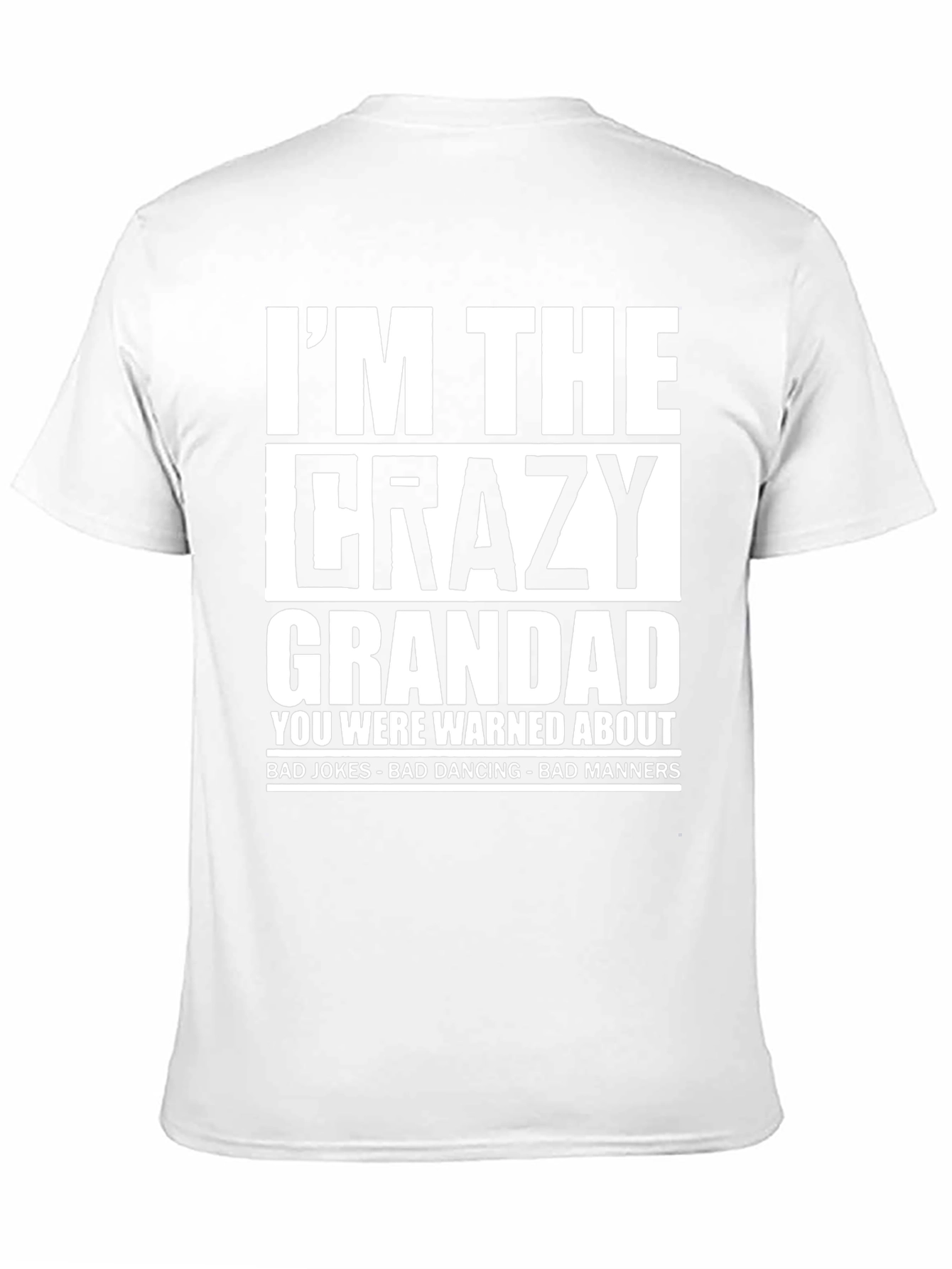 Crazy Grandad T-Shirt - Funny Gift for Grandfathers