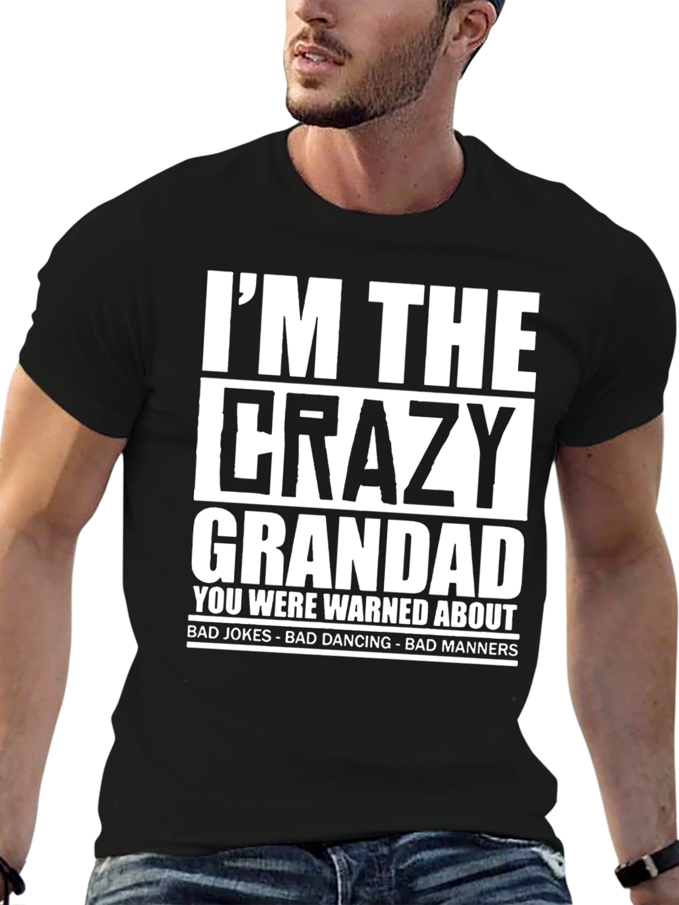 Crazy Grandad T-Shirt - Funny Gift for Grandfathers