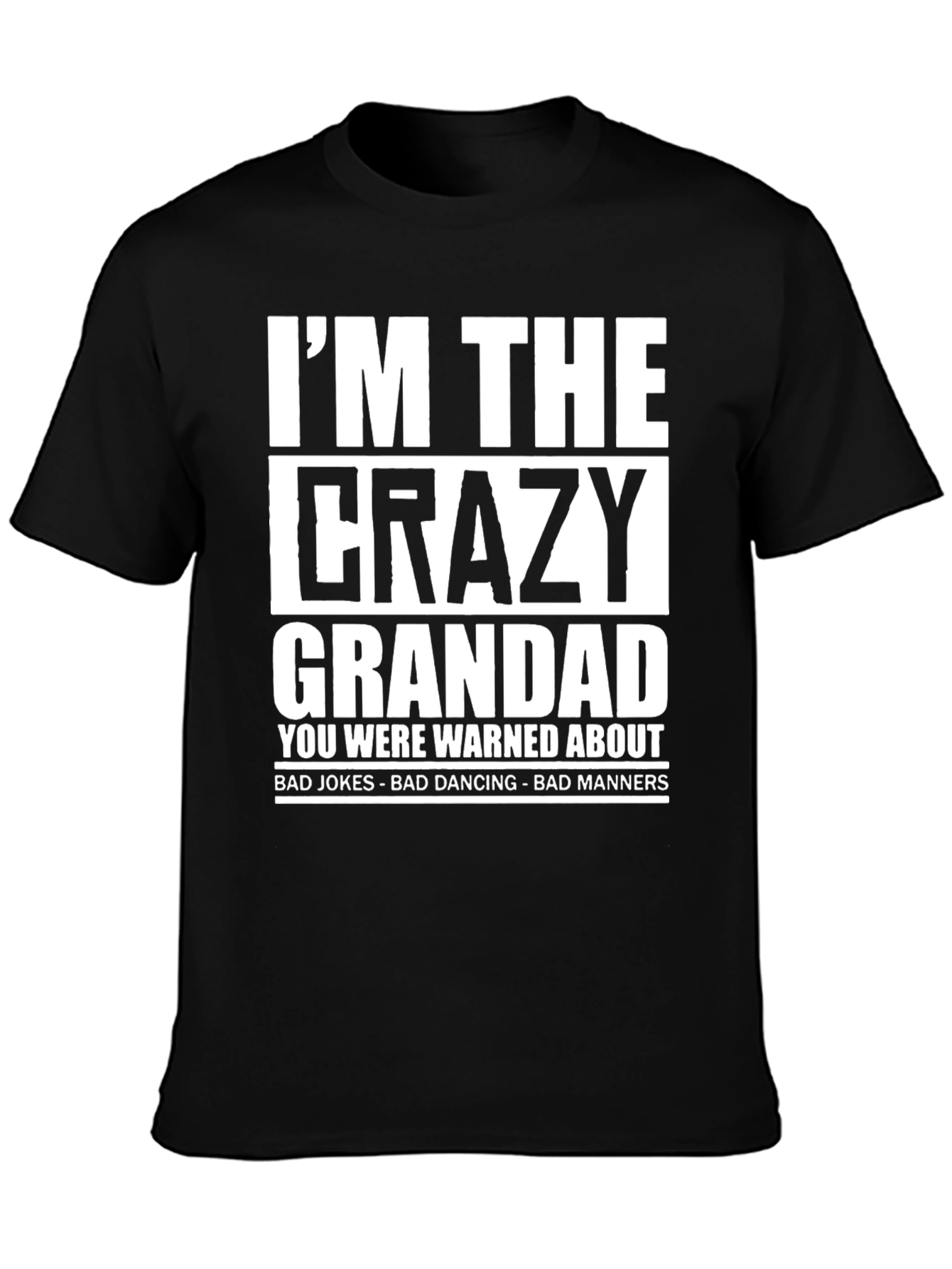 Crazy Grandad T-Shirt - Funny Gift for Grandfathers