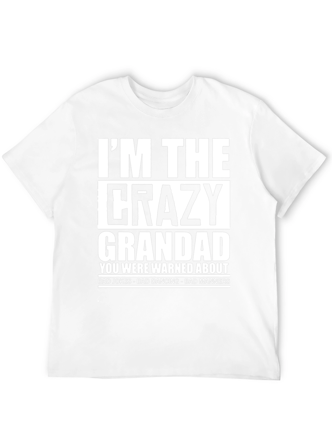 Crazy Grandad T-Shirt - Funny Gift for Grandfathers